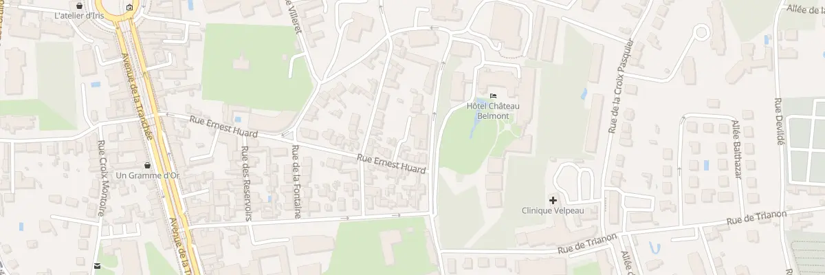 Plan du 82 Rue Groison à Tours