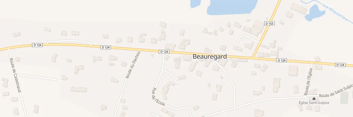 Plan du 18 Flayac à Boudy-de-Beauregard