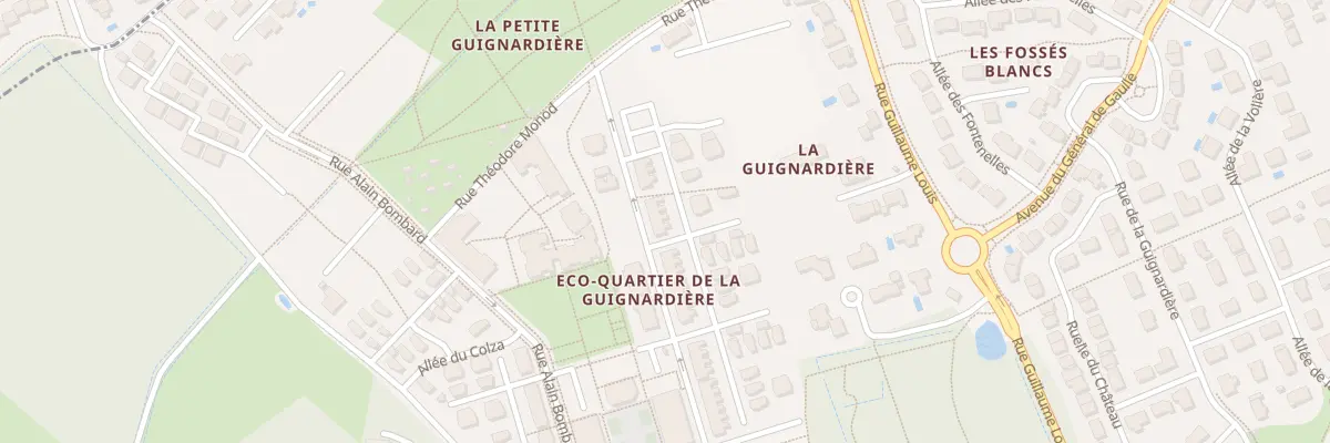 Plan du 33 Rue René Dumont à Chambray-lès-Tours