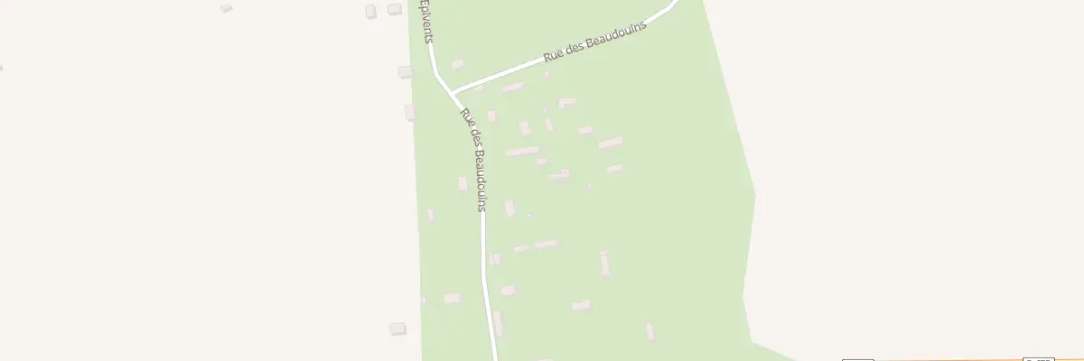 Plan du 1133 Rue des Beaudoins à Éturqueraye