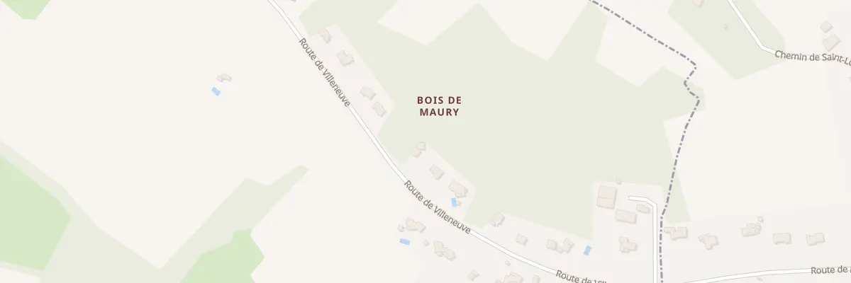 Plan du 1533 Rte de Villeneuve à Lédat