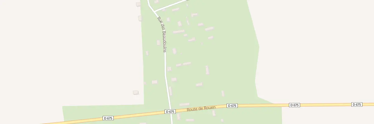 Plan du 1205 Rue des Beaudoins à Éturqueraye