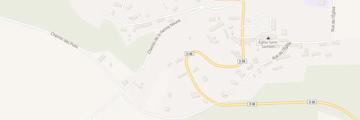 Plan du 3430 Rte de Chanteclerc à Bosville