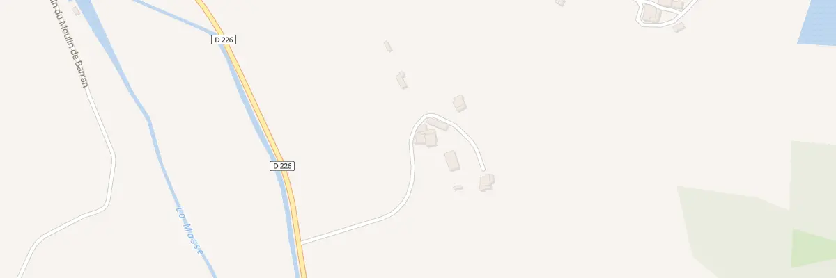 Plan du 999 Rte de la Vallée du Mail à Pujols