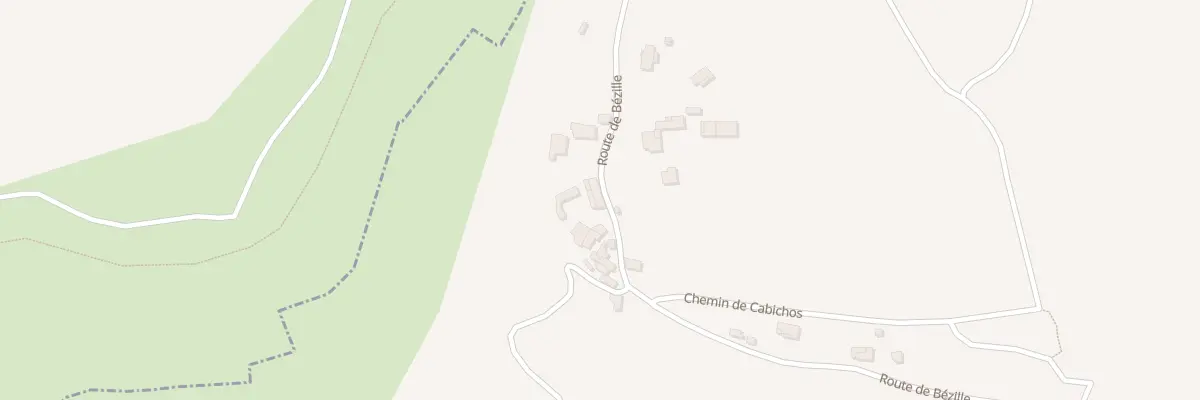 Plan du 1020 Rte de Bézille à La Croix-Blanche