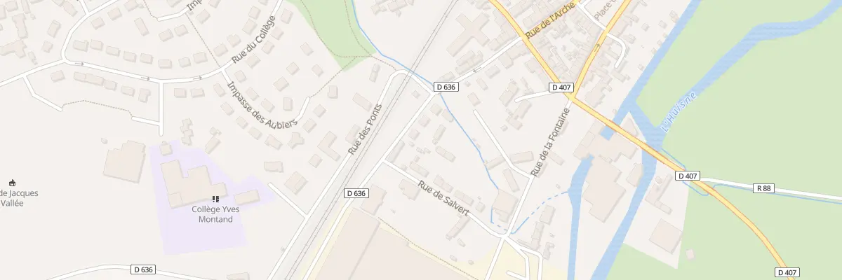 Plan du 9 Rue de la Pêcherie à Val-au-Perche