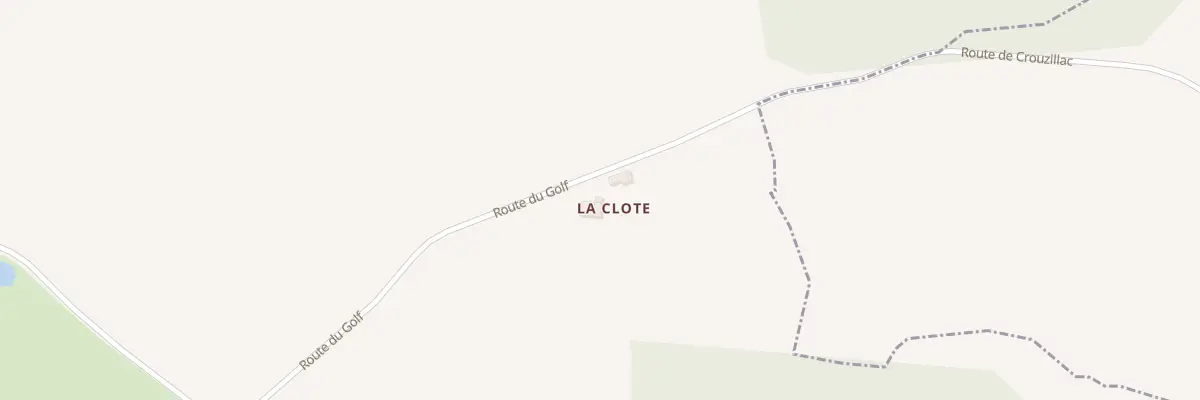 Plan du 1396 Rte du Golf à Castelnaud-de-Gratecambe