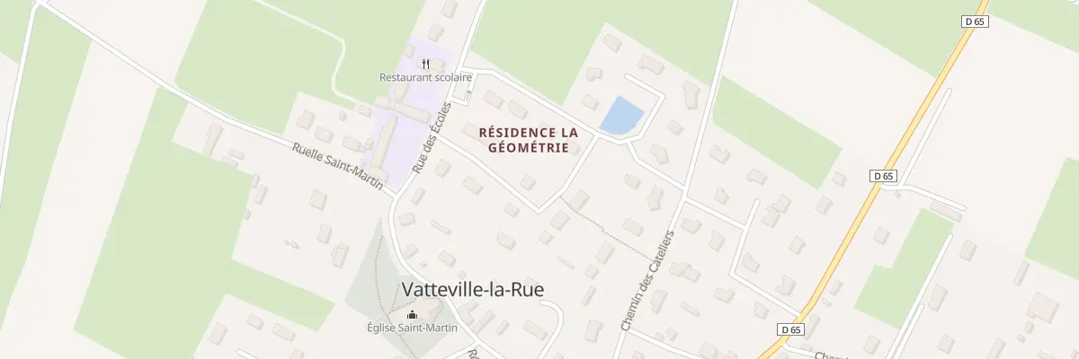 Plan du 5 Imp de la Forge à Vatteville-la-Rue