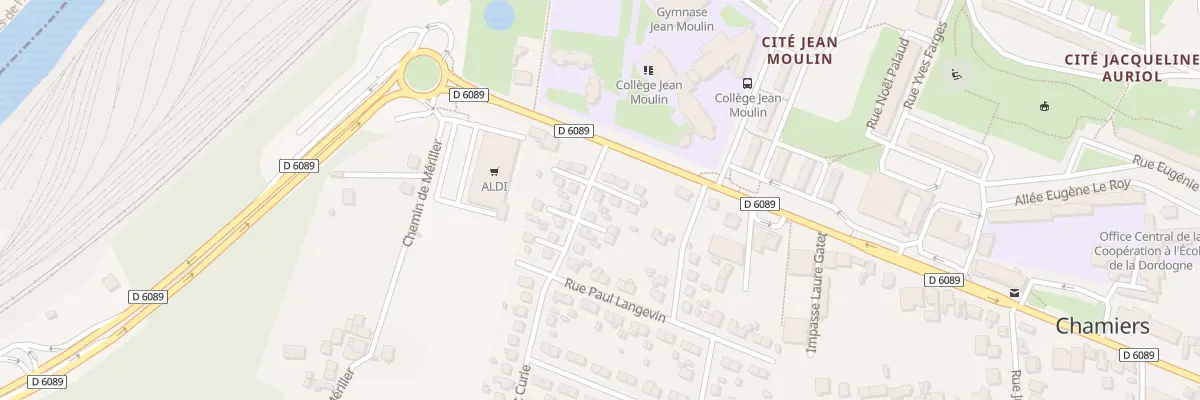 Plan du 3 Rue JOLIOT-CURIE à Coulounieix-Chamiers