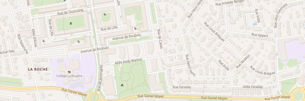 Plan du 25 Rue de Calais à Tours