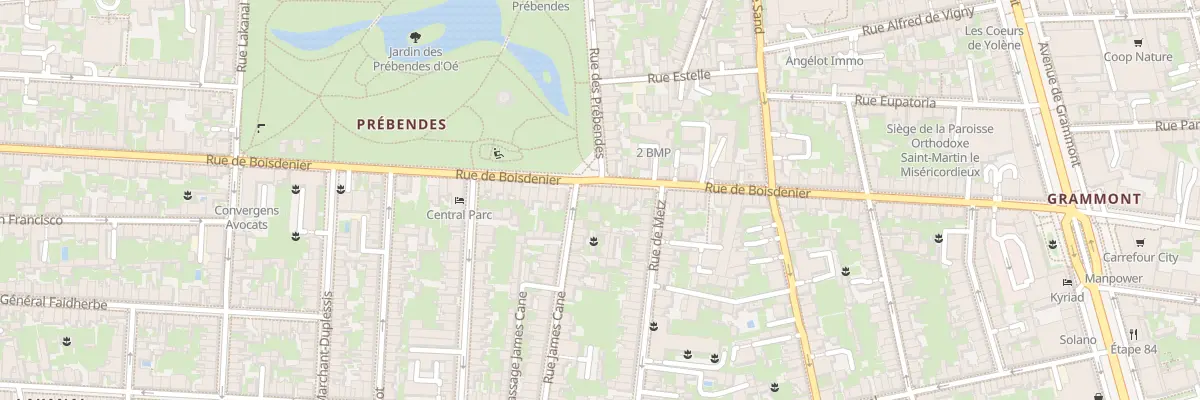 Plan du 78 Rue de Boisdenier à Tours