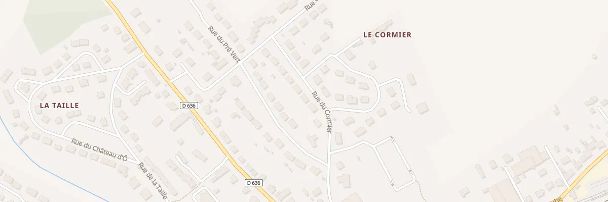 Plan du 19 Rue du Cormier La Rouge à Val-au-Perche