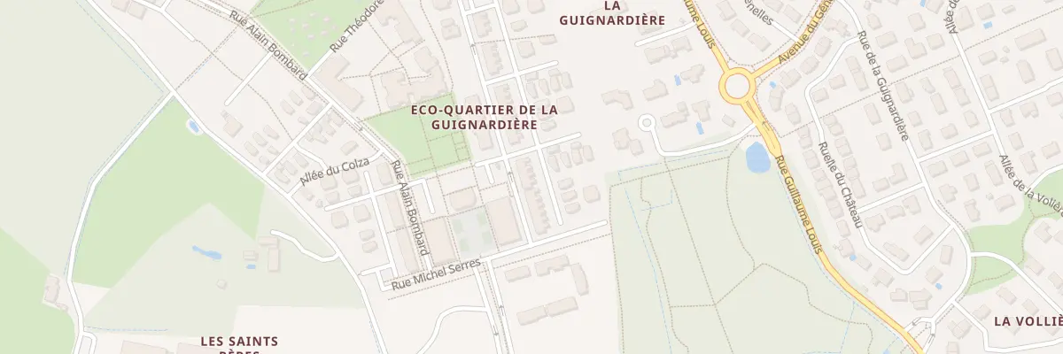 Plan du 13 Rue René Dumont à Chambray-lès-Tours