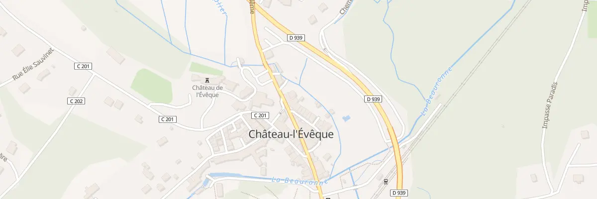 Plan du 17 Rue d’Angoulême à Château-l’Évêque