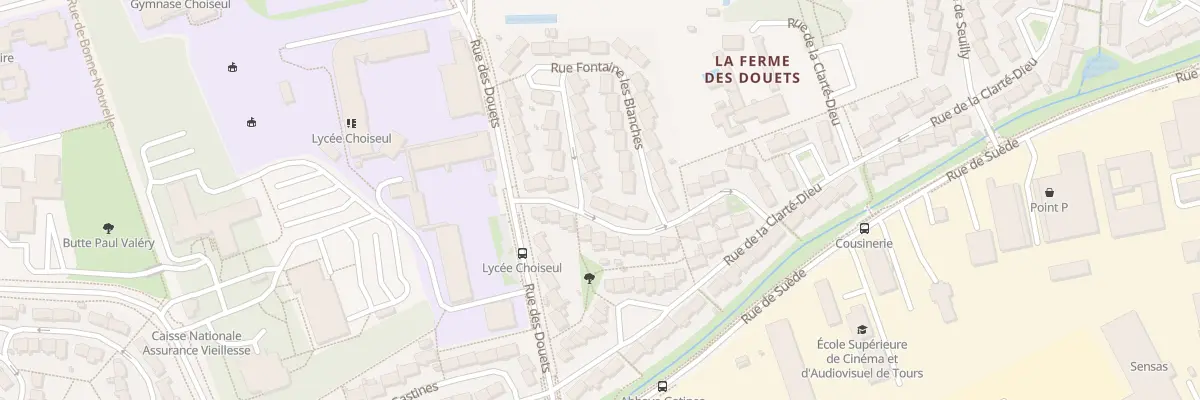 Plan du 19 Rue du Prieuré de l’Encloître à Tours