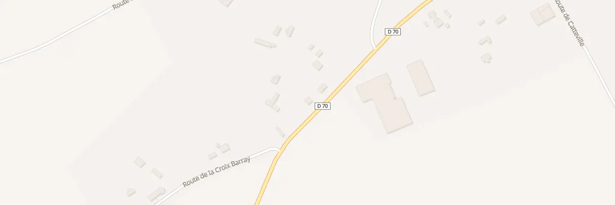 Plan du 12 Rte de la Forge à Ocqueville