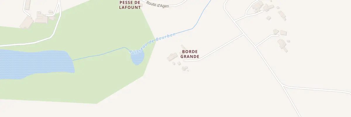 Plan du 644 Rte d’Agen à Castella