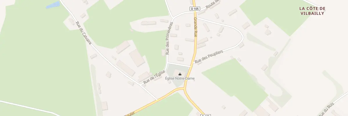 Plan du 1 Rue de l’Eglise à Ingouville