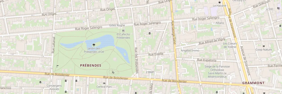 Plan du 20 Rue des Prébendes à Tours