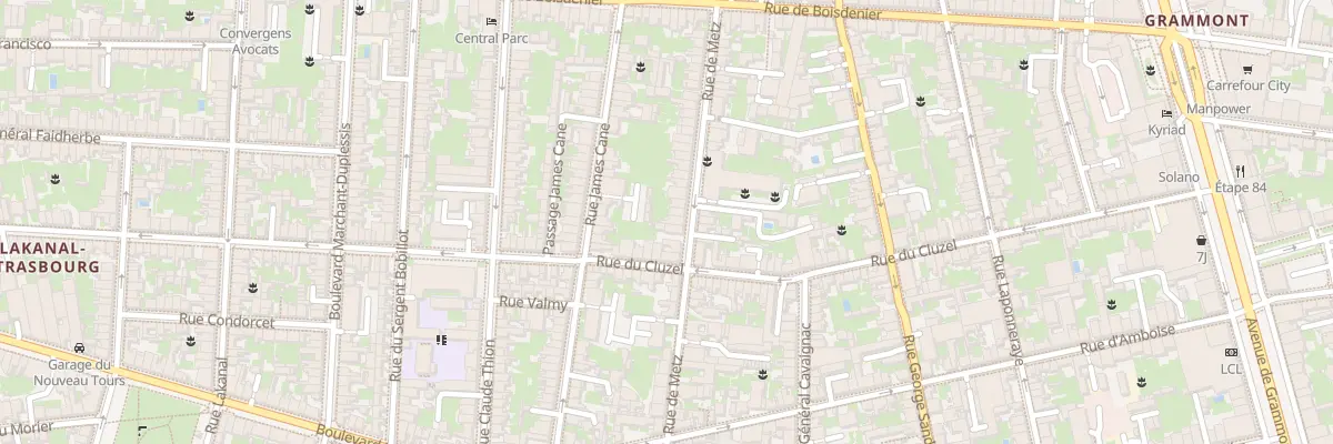 Plan du 49 Rue de Metz à Tours