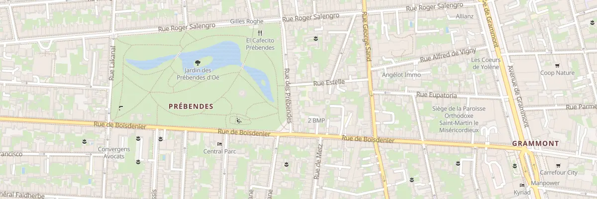 Plan du 32 Rue des Prébendes à Tours
