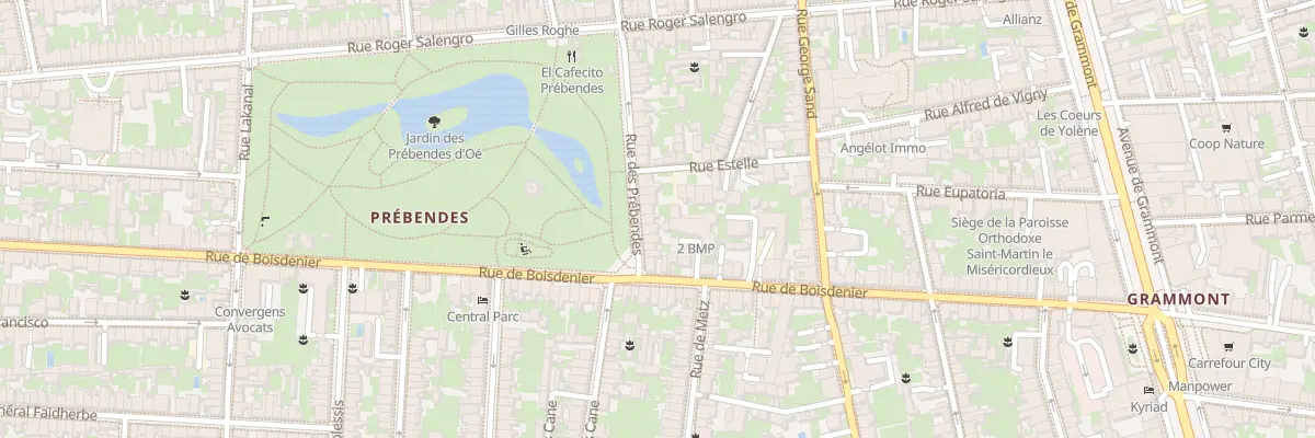 Plan du 34B Rue des Prébendes à Tours