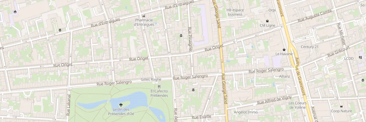 Plan du 46 Rue Origet à Tours
