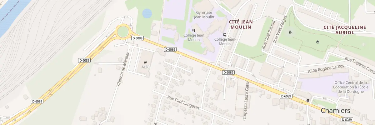 Plan du 1B Rue JOLIOT-CURIE à Coulounieix-Chamiers
