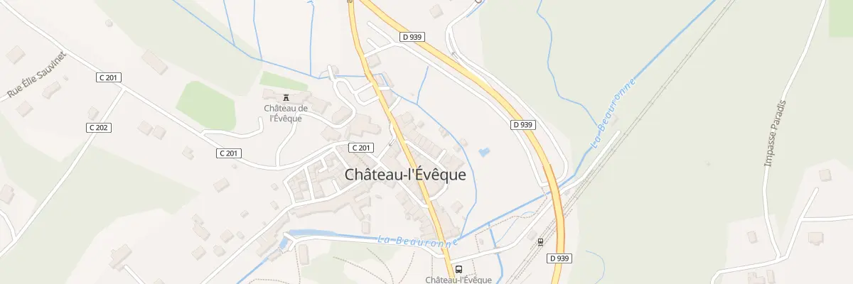 Plan du 5 Rue de l’Artisanat à Château-l’Évêque