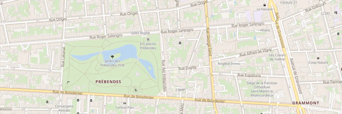 Plan du 18 Rue des Prébendes à Tours