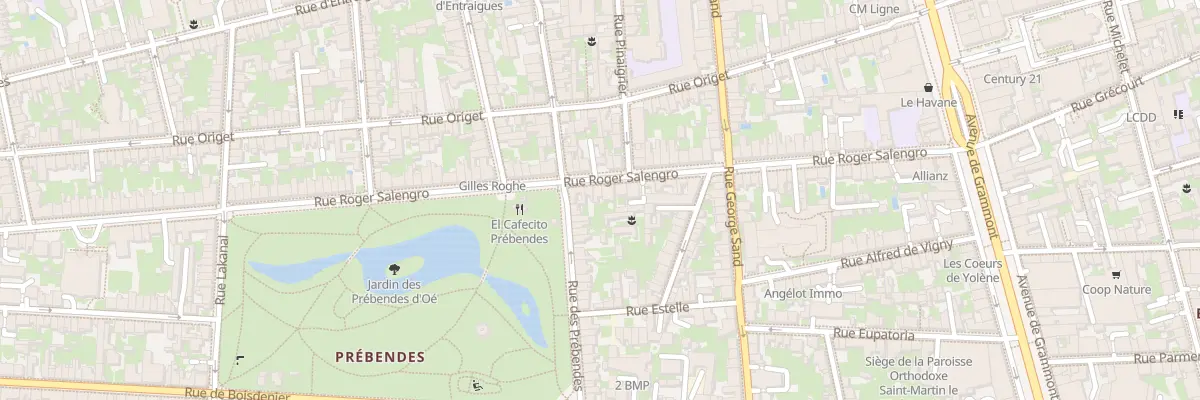 Plan du 50 Rue Roger Salengro à Tours