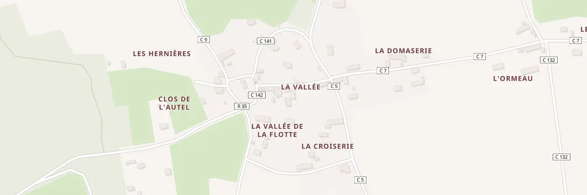 Plan du 6 La Vallee de la Flotte à Loir en Vallée