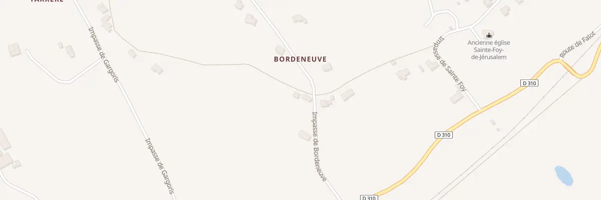 Plan du 179 Bordeneuve à Pont-du-Casse