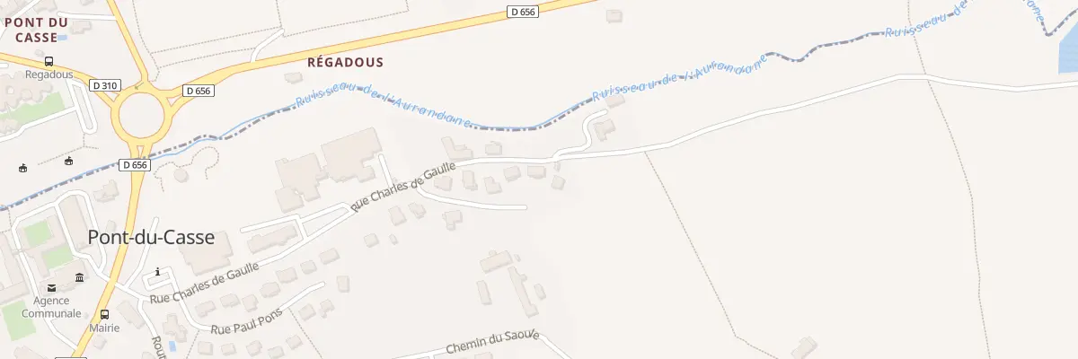 Plan du 9 Imp Albert Schweitzer à Pont-du-Casse