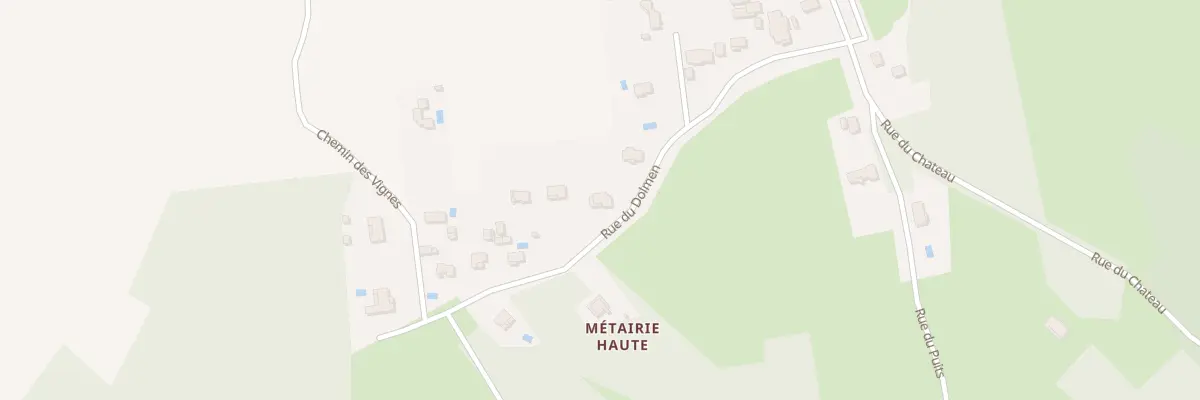 Plan du 1A Metairie Haute à Baneuil