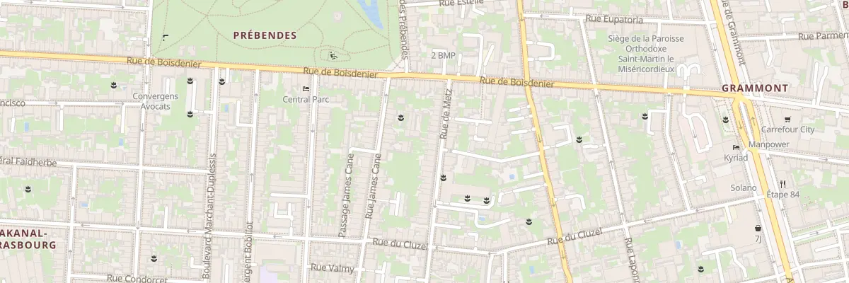 Plan du 21 Rue de Metz à Tours