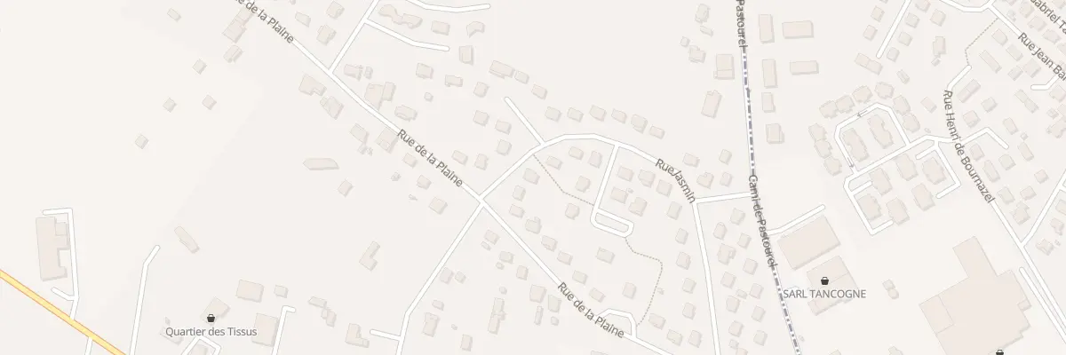 Plan du 25 Rue Jasmin à Bias