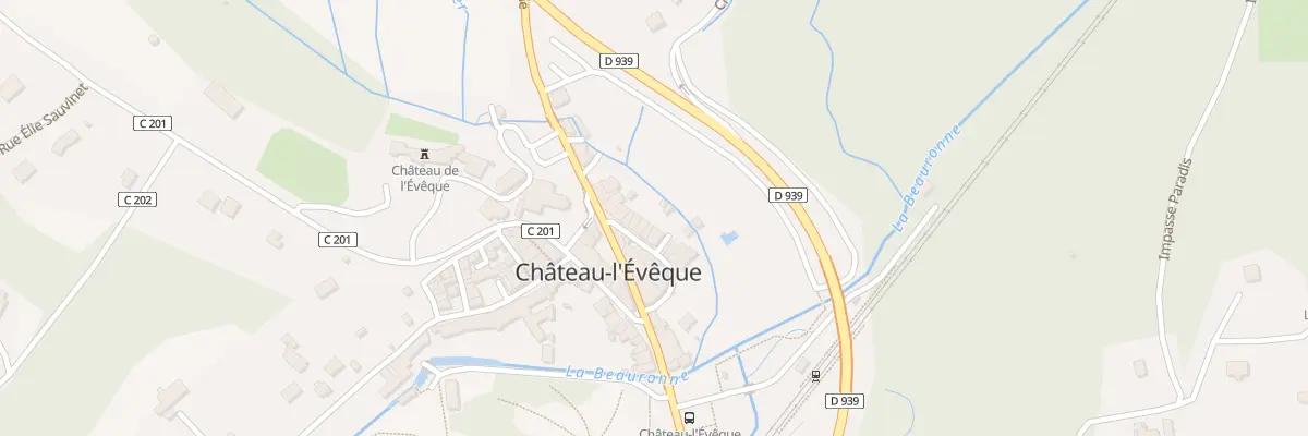 Plan du 7 Rue de l’Artisanat à Château-l’Évêque