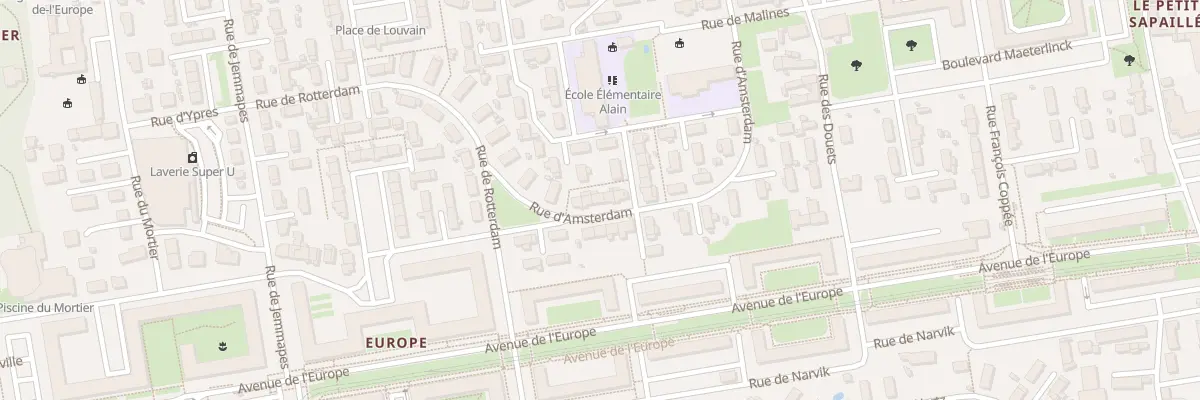 Plan du 51 Rue d’Amsterdam à Tours
