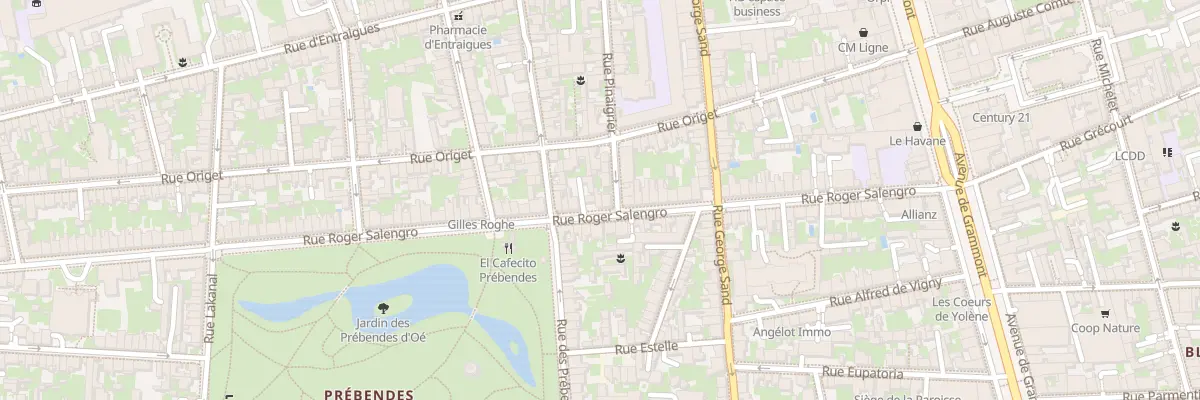 Plan du 33B Rue Roger Salengro à Tours