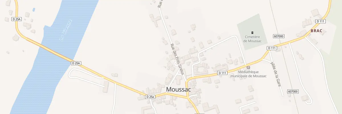 Plan du 2 Cour de la Fontaine de la Sepe à Moussac
