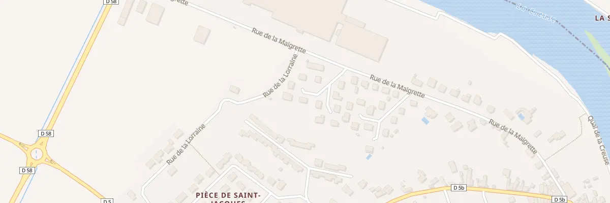 Plan du 13 Imp de la Papeterie à Buxeuil