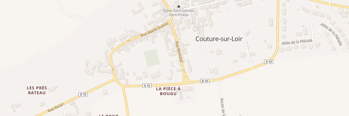 Plan du 5007 Rue Ronsard à Vallée-de-Ronsard