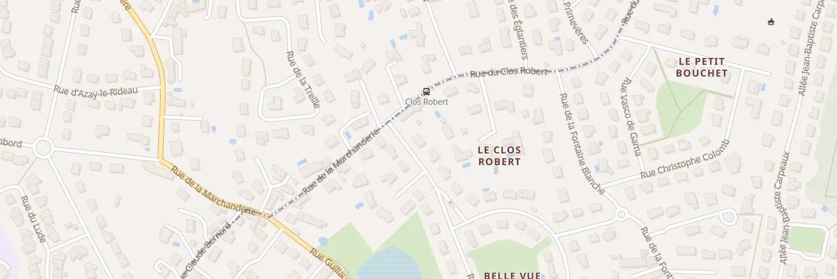 Plan du 4 Rue Louis Blériot à Chambray-lès-Tours