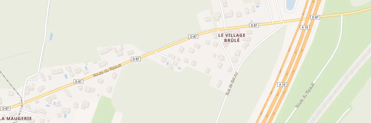 Plan du 19T Rte du Ripault à Veigné