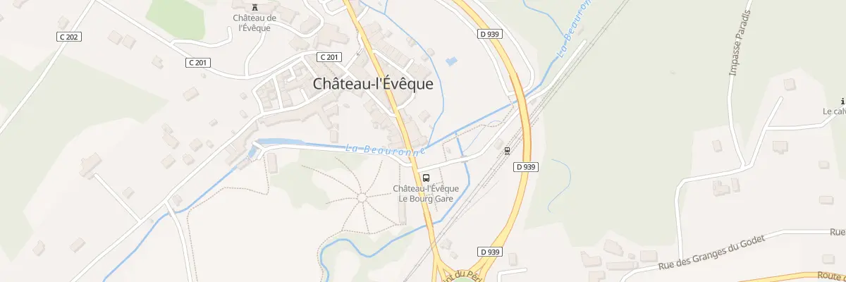 Plan du 35 Rue d’Angoulême à Château-l’Évêque