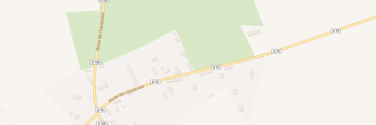 Plan du 807 Rte des Glaneuses à Bosville