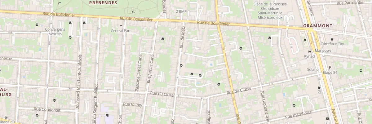 Plan du 22B Rue de Metz à Tours