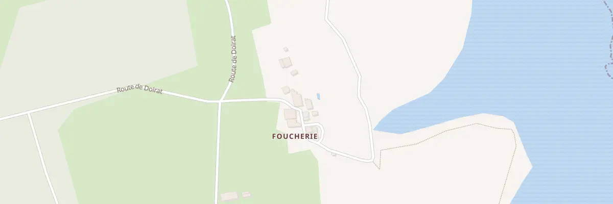 Plan du 5208 Foucherie à Lésignac-Durand