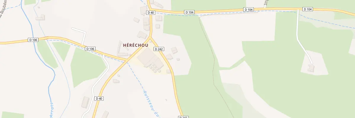 Plan du 95 Rte de Faget à Faget-Abbatial